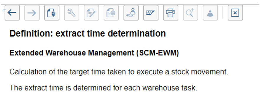 SAP EWM Latest Start Date LSD_22